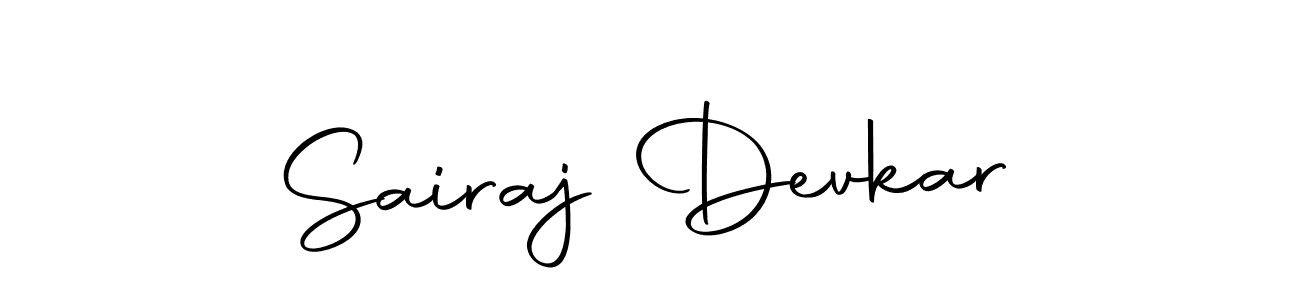 Design your own signature with our free online signature maker. With this signature software, you can create a handwritten (Autography-DOLnW) signature for name Sairaj Devkar. Sairaj Devkar signature style 10 images and pictures png
