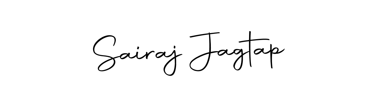 The best way (Autography-DOLnW) to make a short signature is to pick only two or three words in your name. The name Sairaj Jagtap include a total of six letters. For converting this name. Sairaj Jagtap signature style 10 images and pictures png