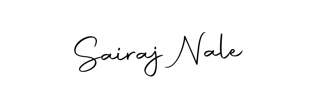 You should practise on your own different ways (Autography-DOLnW) to write your name (Sairaj Nale) in signature. don't let someone else do it for you. Sairaj Nale signature style 10 images and pictures png
