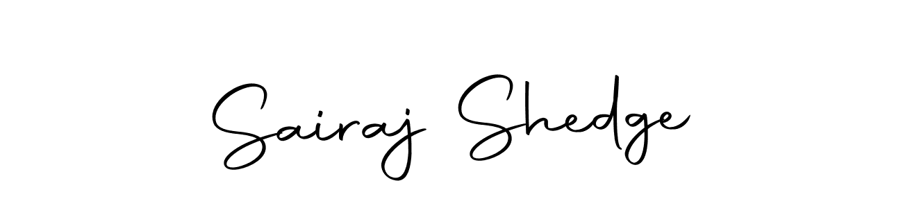 Autography-DOLnW is a professional signature style that is perfect for those who want to add a touch of class to their signature. It is also a great choice for those who want to make their signature more unique. Get Sairaj Shedge name to fancy signature for free. Sairaj Shedge signature style 10 images and pictures png