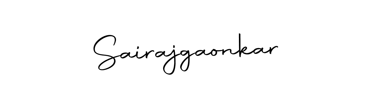 You can use this online signature creator to create a handwritten signature for the name Sairajgaonkar. This is the best online autograph maker. Sairajgaonkar signature style 10 images and pictures png