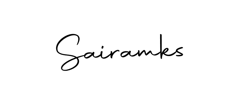 Also we have Sairamks name is the best signature style. Create professional handwritten signature collection using Autography-DOLnW autograph style. Sairamks signature style 10 images and pictures png