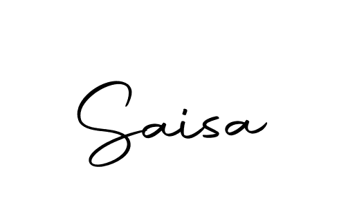 Make a beautiful signature design for name Saisa. Use this online signature maker to create a handwritten signature for free. Saisa signature style 10 images and pictures png