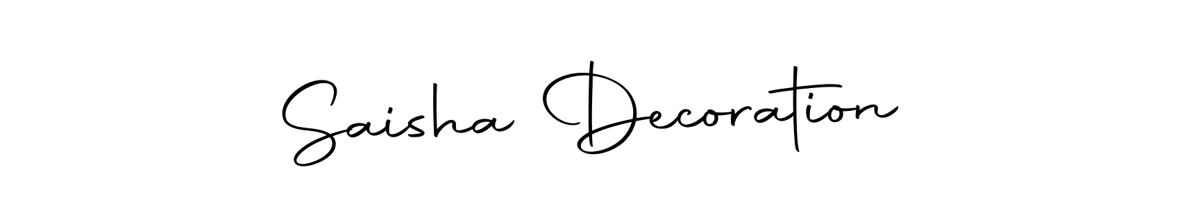 This is the best signature style for the Saisha Decoration name. Also you like these signature font (Autography-DOLnW). Mix name signature. Saisha Decoration signature style 10 images and pictures png