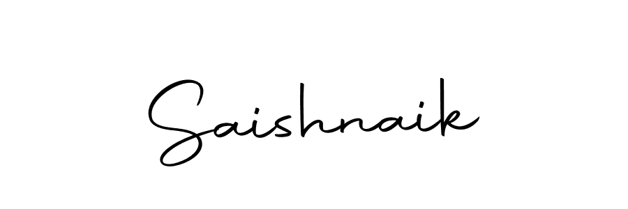 Create a beautiful signature design for name Saishnaik. With this signature (Autography-DOLnW) fonts, you can make a handwritten signature for free. Saishnaik signature style 10 images and pictures png