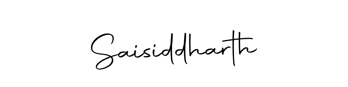 Design your own signature with our free online signature maker. With this signature software, you can create a handwritten (Autography-DOLnW) signature for name Saisiddharth. Saisiddharth signature style 10 images and pictures png