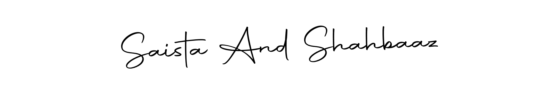 You should practise on your own different ways (Autography-DOLnW) to write your name (Saista And Shahbaaz) in signature. don't let someone else do it for you. Saista And Shahbaaz signature style 10 images and pictures png