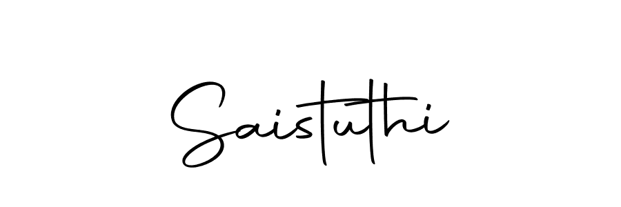 You can use this online signature creator to create a handwritten signature for the name Saistuthi. This is the best online autograph maker. Saistuthi signature style 10 images and pictures png
