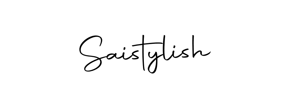 How to make Saistylish signature? Autography-DOLnW is a professional autograph style. Create handwritten signature for Saistylish name. Saistylish signature style 10 images and pictures png