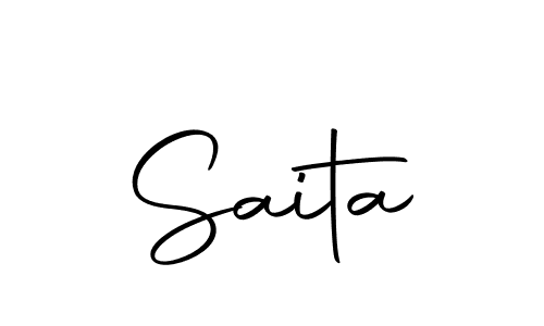 Saita stylish signature style. Best Handwritten Sign (Autography-DOLnW) for my name. Handwritten Signature Collection Ideas for my name Saita. Saita signature style 10 images and pictures png