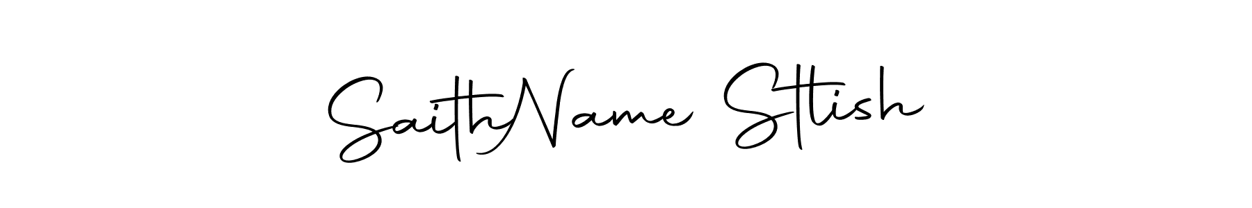 Make a beautiful signature design for name Saith  Name Stlish. Use this online signature maker to create a handwritten signature for free. Saith  Name Stlish signature style 10 images and pictures png