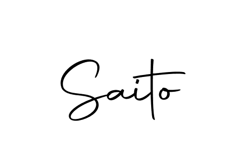 Also we have Saito name is the best signature style. Create professional handwritten signature collection using Autography-DOLnW autograph style. Saito signature style 10 images and pictures png