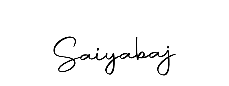 Saiyabaj stylish signature style. Best Handwritten Sign (Autography-DOLnW) for my name. Handwritten Signature Collection Ideas for my name Saiyabaj. Saiyabaj signature style 10 images and pictures png