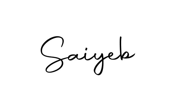Also we have Saiyeb name is the best signature style. Create professional handwritten signature collection using Autography-DOLnW autograph style. Saiyeb signature style 10 images and pictures png