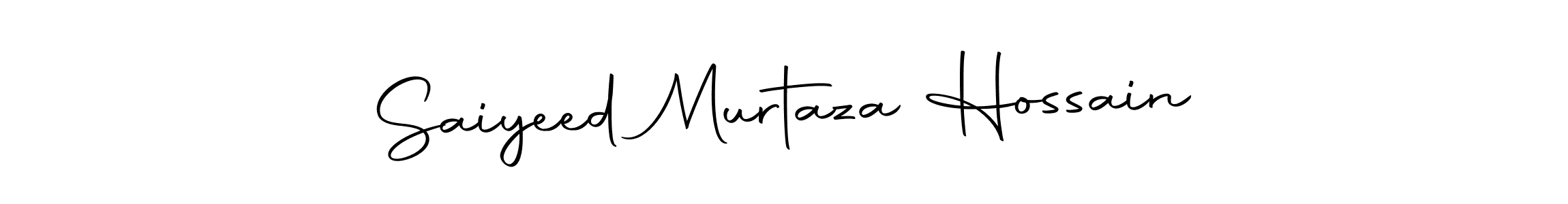 Use a signature maker to create a handwritten signature online. With this signature software, you can design (Autography-DOLnW) your own signature for name Saiyeed Murtaza Hossain. Saiyeed Murtaza Hossain signature style 10 images and pictures png