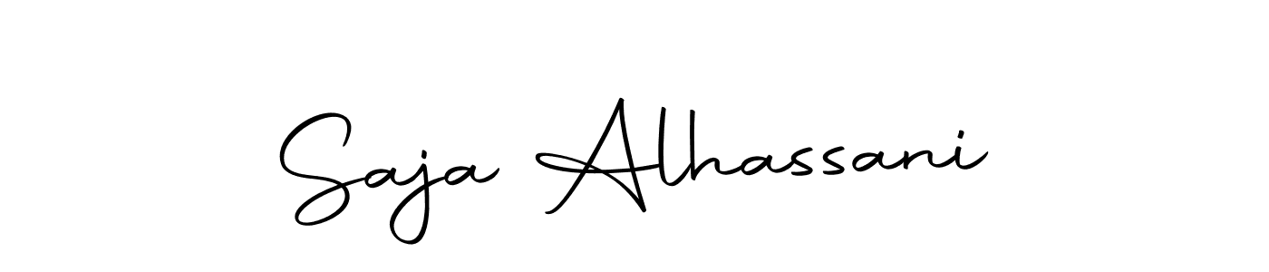 Similarly Autography-DOLnW is the best handwritten signature design. Signature creator online .You can use it as an online autograph creator for name Saja Alhassani. Saja Alhassani signature style 10 images and pictures png