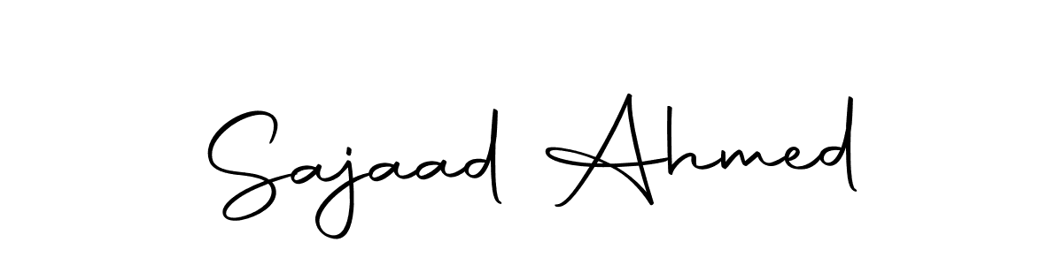 Similarly Autography-DOLnW is the best handwritten signature design. Signature creator online .You can use it as an online autograph creator for name Sajaad Ahmed. Sajaad Ahmed signature style 10 images and pictures png
