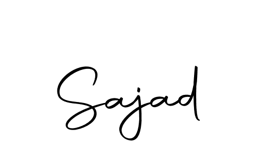 How to make Sajad signature? Autography-DOLnW is a professional autograph style. Create handwritten signature for Sajad name. Sajad signature style 10 images and pictures png