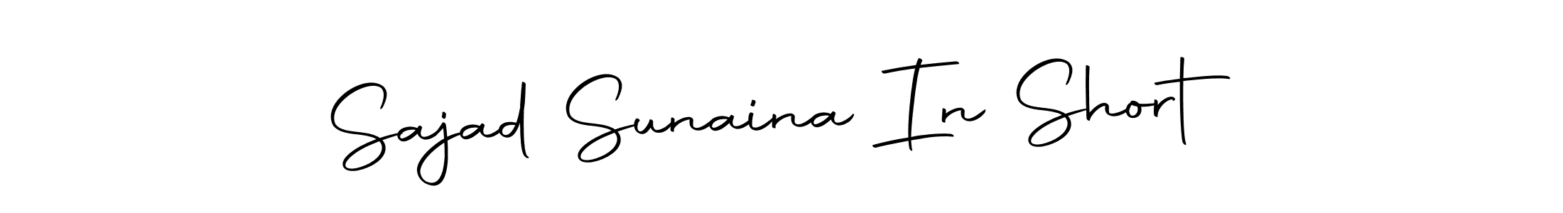 Also You can easily find your signature by using the search form. We will create Sajad Sunaina In Short name handwritten signature images for you free of cost using Autography-DOLnW sign style. Sajad Sunaina In Short signature style 10 images and pictures png