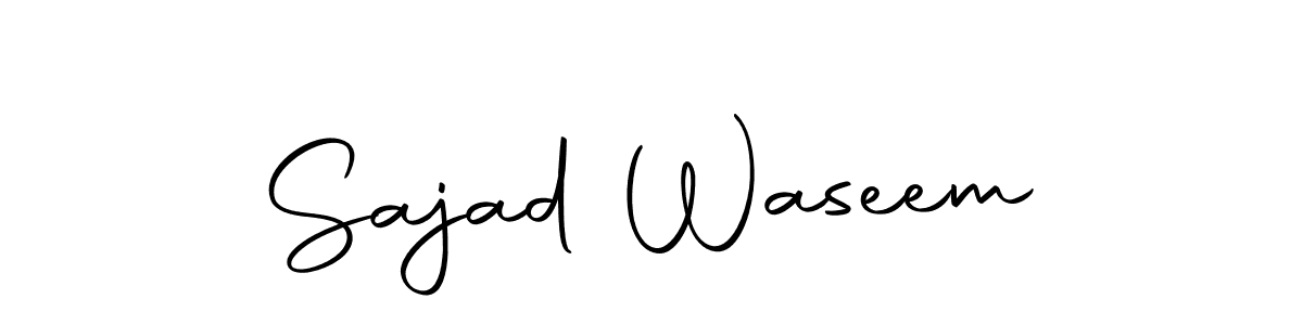 Make a beautiful signature design for name Sajad Waseem. Use this online signature maker to create a handwritten signature for free. Sajad Waseem signature style 10 images and pictures png