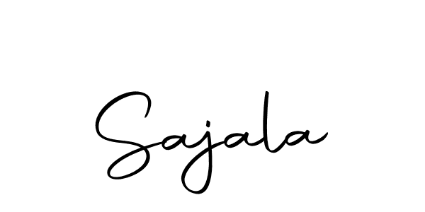 Design your own signature with our free online signature maker. With this signature software, you can create a handwritten (Autography-DOLnW) signature for name Sajala. Sajala signature style 10 images and pictures png