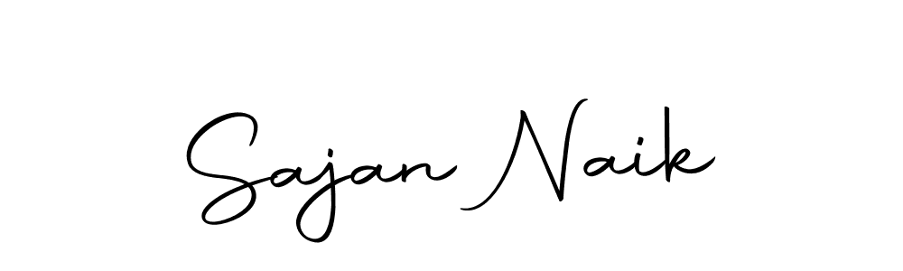 Design your own signature with our free online signature maker. With this signature software, you can create a handwritten (Autography-DOLnW) signature for name Sajan Naik. Sajan Naik signature style 10 images and pictures png