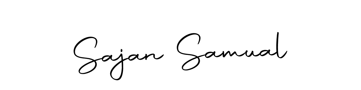 Also we have Sajan Samual name is the best signature style. Create professional handwritten signature collection using Autography-DOLnW autograph style. Sajan Samual signature style 10 images and pictures png