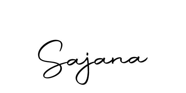 Make a beautiful signature design for name Sajana. Use this online signature maker to create a handwritten signature for free. Sajana signature style 10 images and pictures png