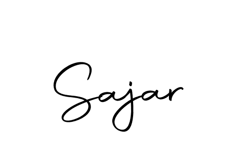You should practise on your own different ways (Autography-DOLnW) to write your name (Sajar) in signature. don't let someone else do it for you. Sajar signature style 10 images and pictures png