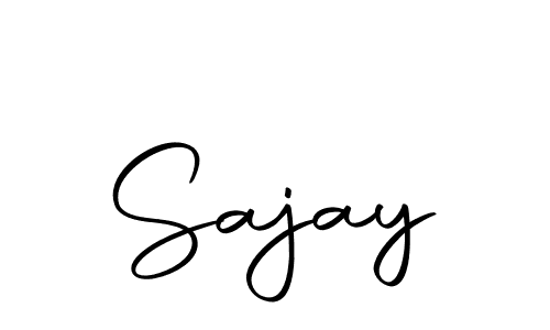 You should practise on your own different ways (Autography-DOLnW) to write your name (Sajay) in signature. don't let someone else do it for you. Sajay signature style 10 images and pictures png