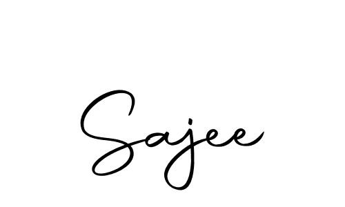 How to make Sajee signature? Autography-DOLnW is a professional autograph style. Create handwritten signature for Sajee name. Sajee signature style 10 images and pictures png