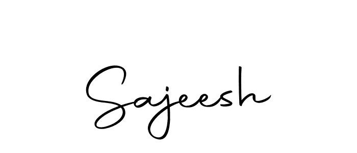 How to make Sajeesh name signature. Use Autography-DOLnW style for creating short signs online. This is the latest handwritten sign. Sajeesh signature style 10 images and pictures png