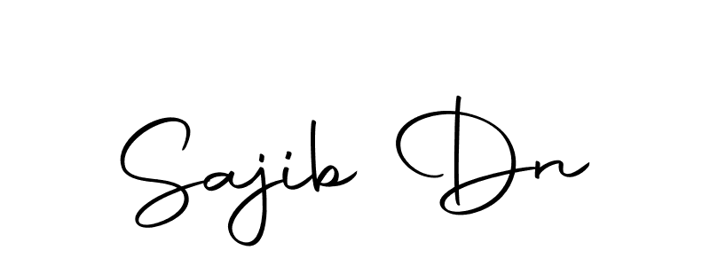 Use a signature maker to create a handwritten signature online. With this signature software, you can design (Autography-DOLnW) your own signature for name Sajib Dn. Sajib Dn signature style 10 images and pictures png