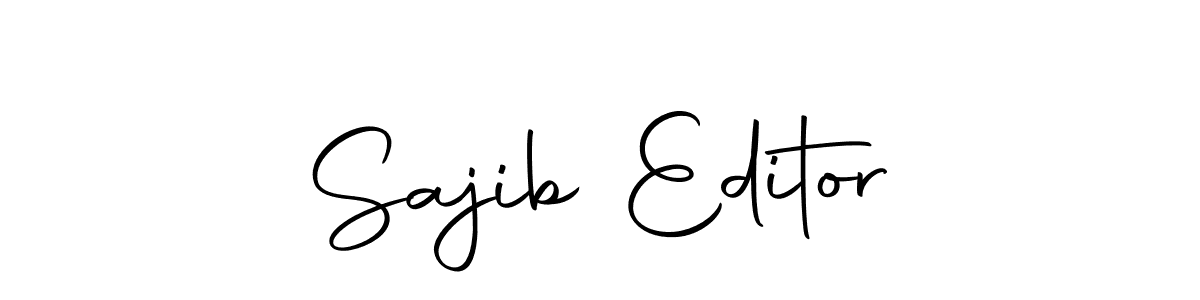 if you are searching for the best signature style for your name Sajib Editor. so please give up your signature search. here we have designed multiple signature styles  using Autography-DOLnW. Sajib Editor signature style 10 images and pictures png