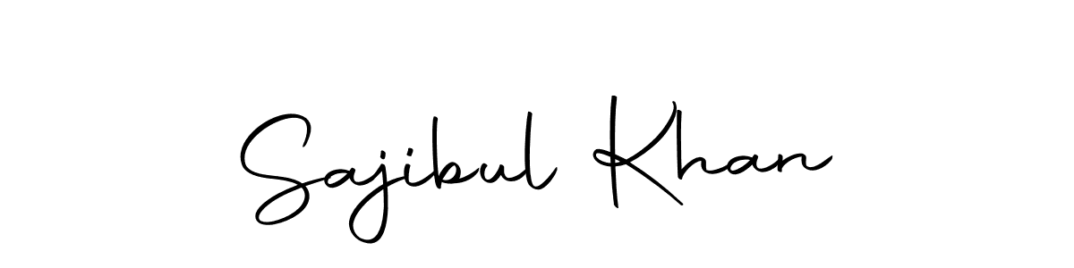 Use a signature maker to create a handwritten signature online. With this signature software, you can design (Autography-DOLnW) your own signature for name Sajibul Khan. Sajibul Khan signature style 10 images and pictures png