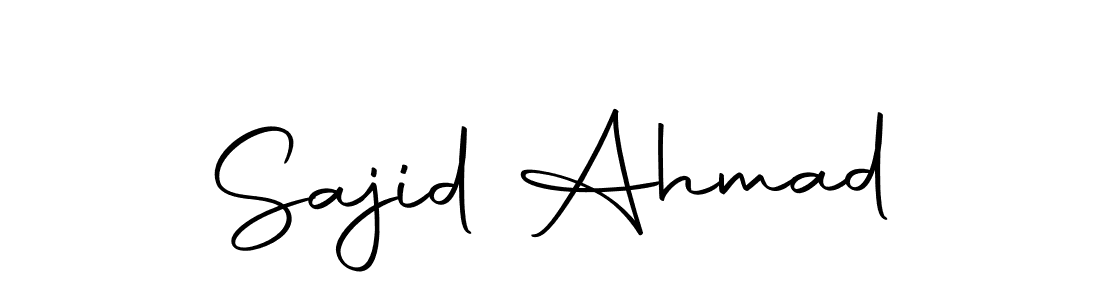 Make a short Sajid Ahmad signature style. Manage your documents anywhere anytime using Autography-DOLnW. Create and add eSignatures, submit forms, share and send files easily. Sajid Ahmad signature style 10 images and pictures png
