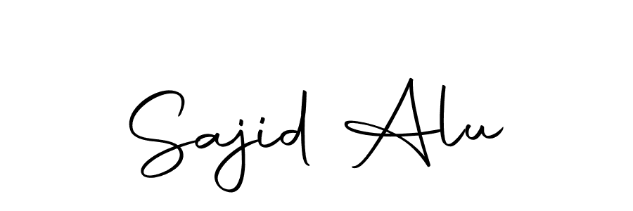 Make a beautiful signature design for name Sajid Alu. With this signature (Autography-DOLnW) style, you can create a handwritten signature for free. Sajid Alu signature style 10 images and pictures png