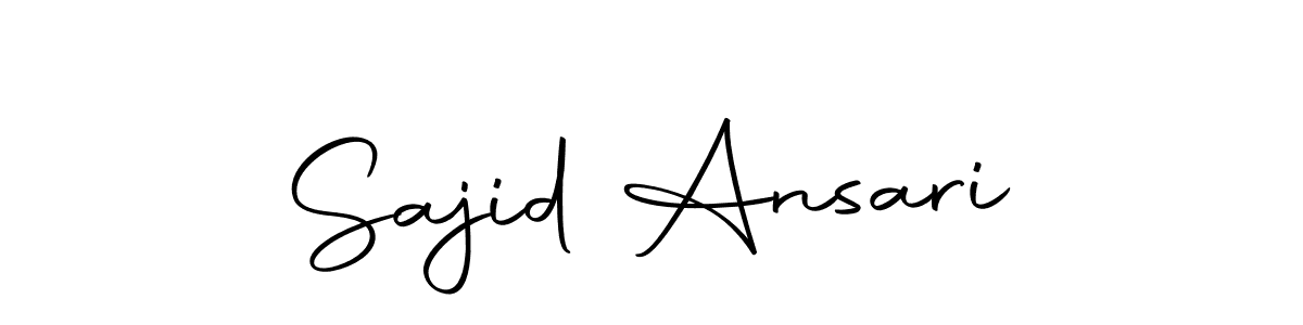 Similarly Autography-DOLnW is the best handwritten signature design. Signature creator online .You can use it as an online autograph creator for name Sajid Ansari. Sajid Ansari signature style 10 images and pictures png