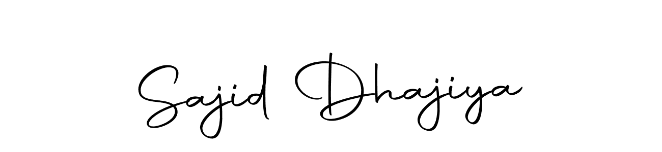 This is the best signature style for the Sajid Dhajiya name. Also you like these signature font (Autography-DOLnW). Mix name signature. Sajid Dhajiya signature style 10 images and pictures png