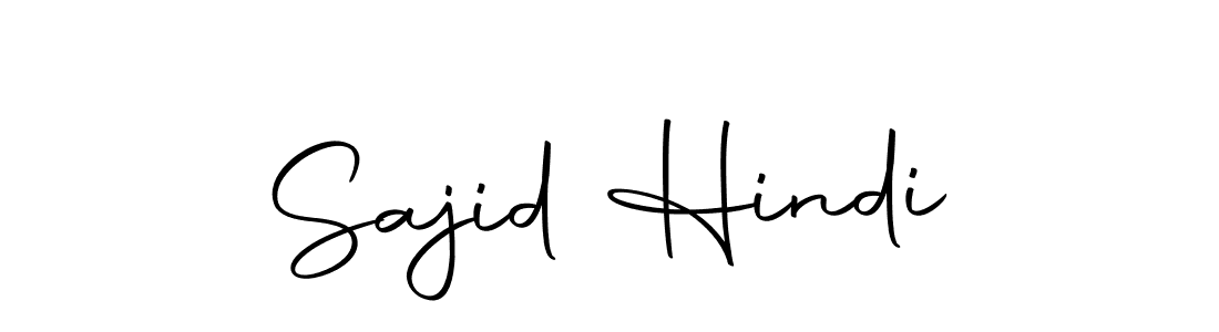 You should practise on your own different ways (Autography-DOLnW) to write your name (Sajid Hindi) in signature. don't let someone else do it for you. Sajid Hindi signature style 10 images and pictures png