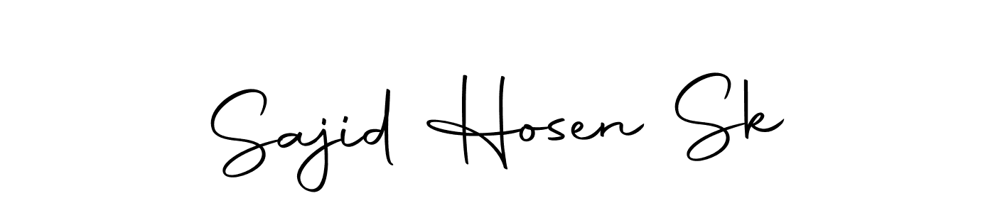 You should practise on your own different ways (Autography-DOLnW) to write your name (Sajid Hosen Sk) in signature. don't let someone else do it for you. Sajid Hosen Sk signature style 10 images and pictures png