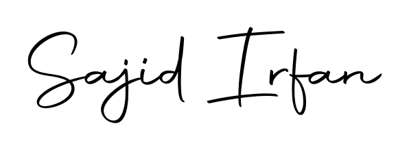 Create a beautiful signature design for name Sajid Irfan. With this signature (Autography-DOLnW) fonts, you can make a handwritten signature for free. Sajid Irfan signature style 10 images and pictures png