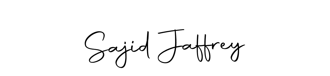 Make a beautiful signature design for name Sajid Jaffrey. With this signature (Autography-DOLnW) style, you can create a handwritten signature for free. Sajid Jaffrey signature style 10 images and pictures png