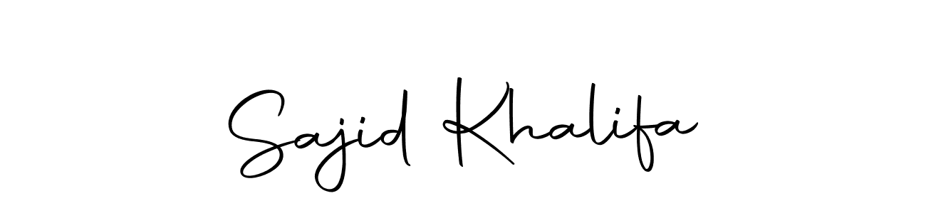 Sajid Khalifa stylish signature style. Best Handwritten Sign (Autography-DOLnW) for my name. Handwritten Signature Collection Ideas for my name Sajid Khalifa. Sajid Khalifa signature style 10 images and pictures png