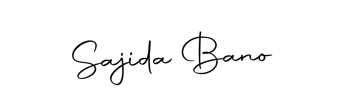 Also we have Sajida Bano name is the best signature style. Create professional handwritten signature collection using Autography-DOLnW autograph style. Sajida Bano signature style 10 images and pictures png