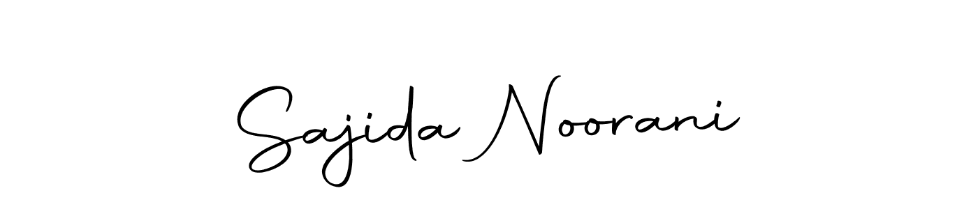 if you are searching for the best signature style for your name Sajida Noorani. so please give up your signature search. here we have designed multiple signature styles  using Autography-DOLnW. Sajida Noorani signature style 10 images and pictures png