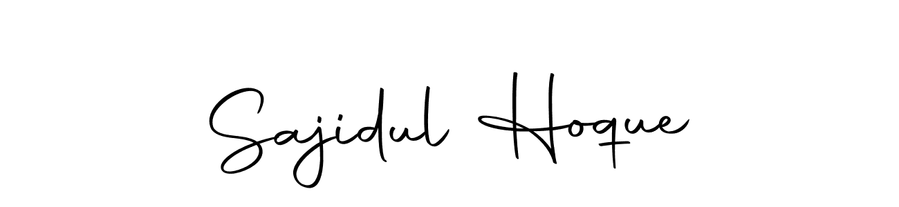 Create a beautiful signature design for name Sajidul Hoque. With this signature (Autography-DOLnW) fonts, you can make a handwritten signature for free. Sajidul Hoque signature style 10 images and pictures png