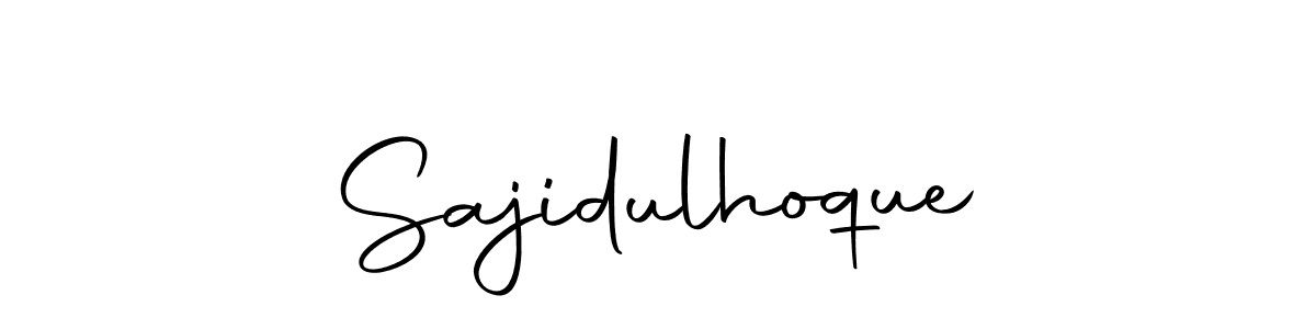 Here are the top 10 professional signature styles for the name Sajidulhoque. These are the best autograph styles you can use for your name. Sajidulhoque signature style 10 images and pictures png