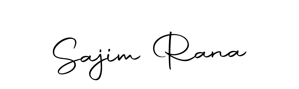 Also we have Sajim Rana name is the best signature style. Create professional handwritten signature collection using Autography-DOLnW autograph style. Sajim Rana signature style 10 images and pictures png