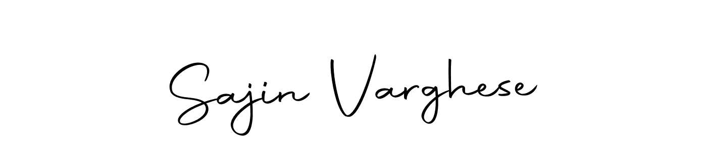 Design your own signature with our free online signature maker. With this signature software, you can create a handwritten (Autography-DOLnW) signature for name Sajin Varghese. Sajin Varghese signature style 10 images and pictures png